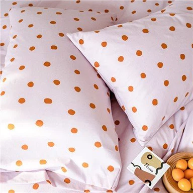 Bedruckter Kissenbezug aus Baumwolle