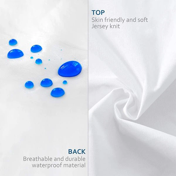 Pillow Protector Waterproof Zipper 4 Pack